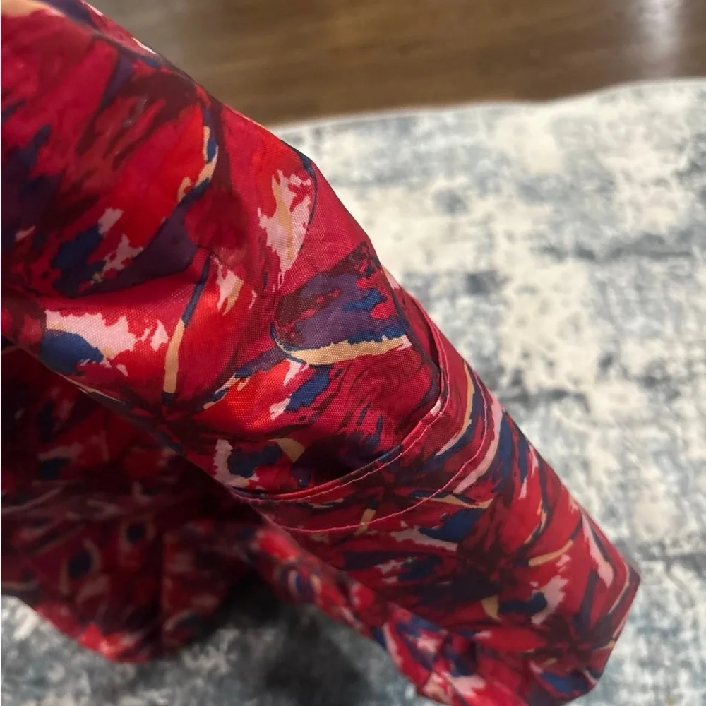 Joy Mangano patterned shopper tote